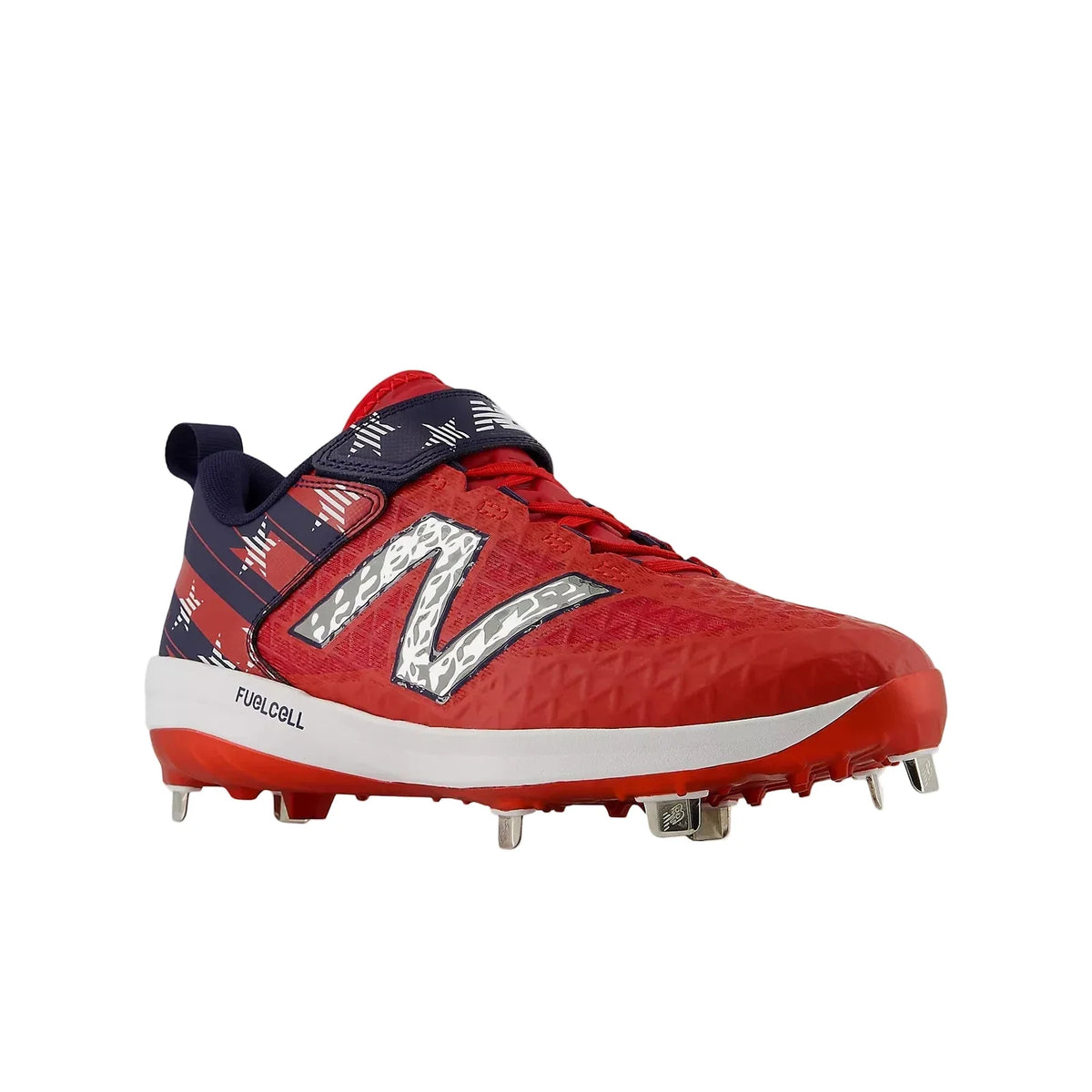 New Balance FuelCell 4040v8 SMU Metal Baseball Cleats – Special Edition - M40408WI | USA Stars & Stripes Edition product