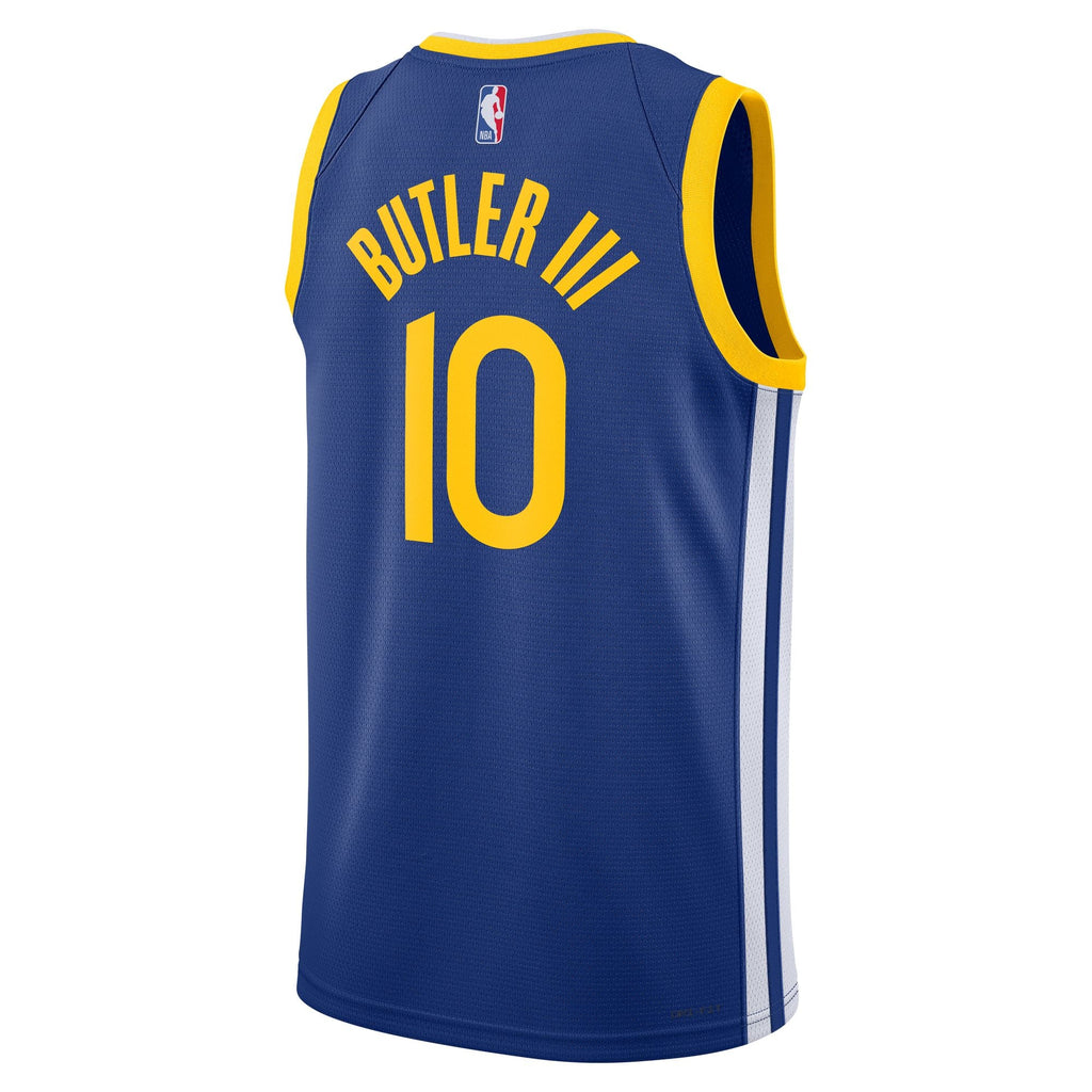 Male Golden State Warriors Jimmy Butler III Nike Royal Swingman Player Jersey - Icon Edition product image 4, provided for