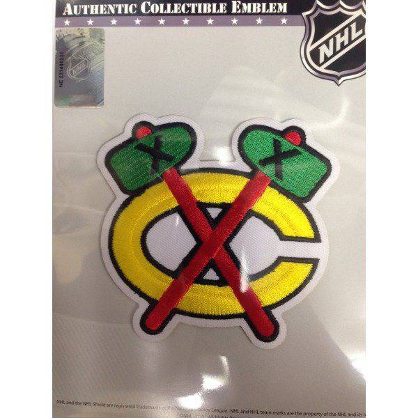 Chicago Blackhawks Road Tomahawk Patch product image 1, provided for visual reference and product detail review