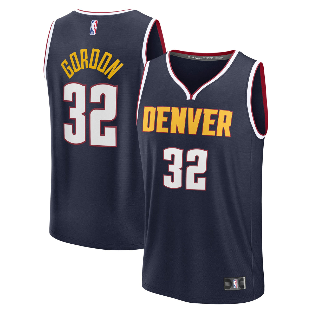 Denver Nuggets Aaron Gordon Fanatics Navy Fast Break Replica Jersey - Icon Edition for Men product image 2, provided for