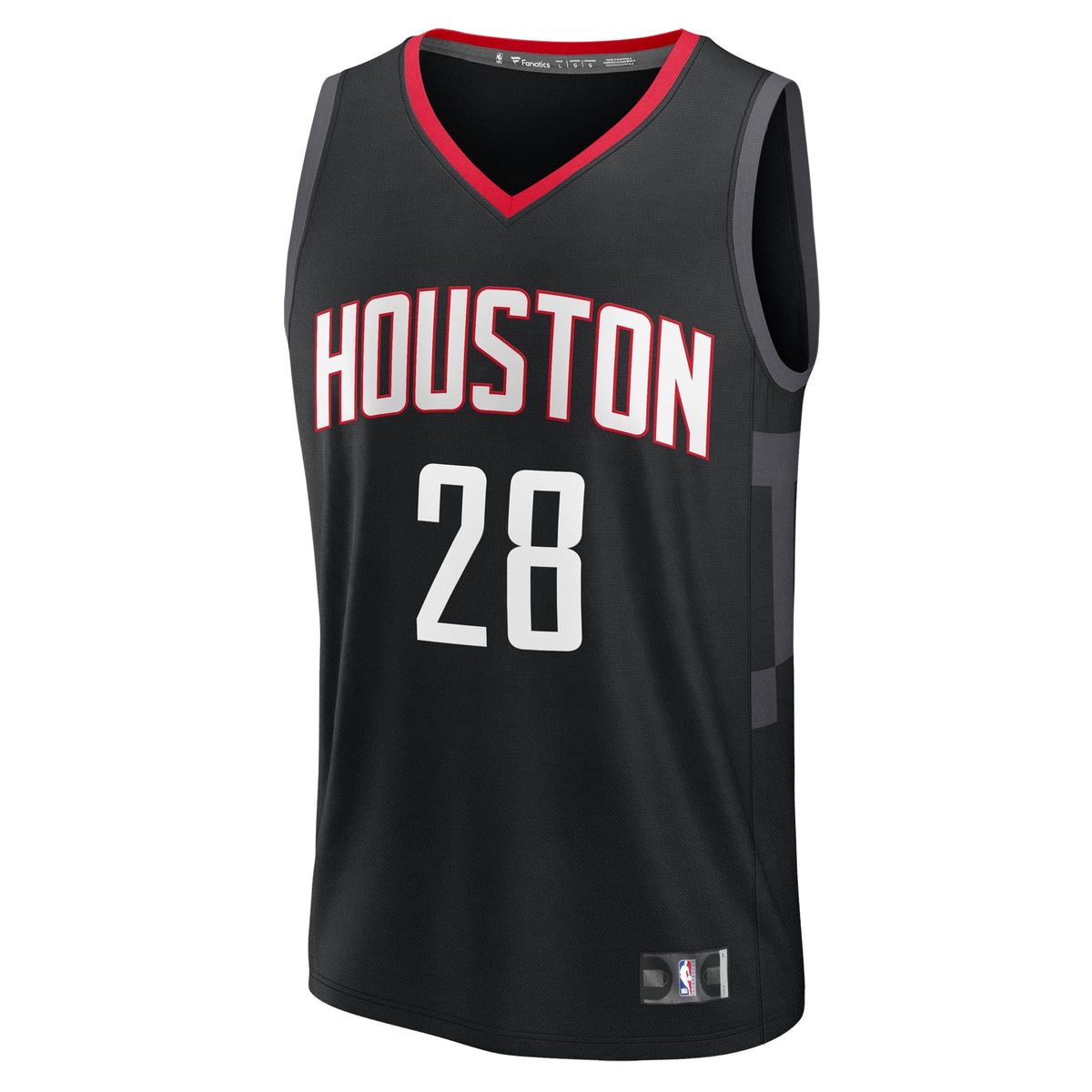 Houston Rockets Alperen Sengun Fanatics Black Fast Break Replica Player Jersey - Statement Edition for Men product image 3,