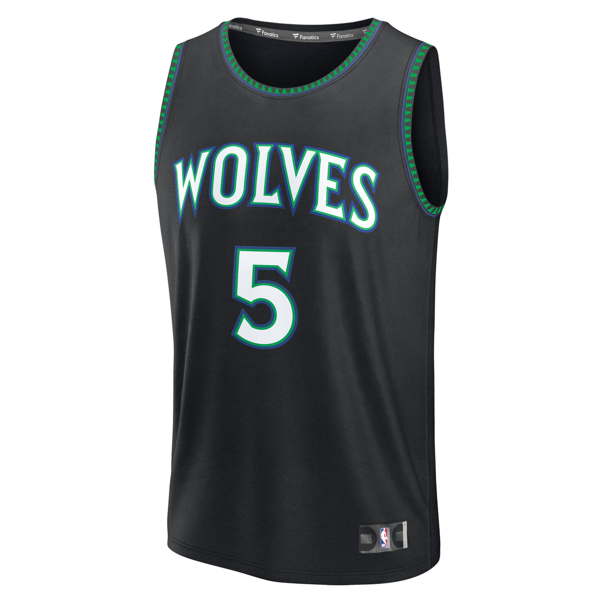 Minnesota Timberwolves Anthony Edwards Fanatics Black Fast Break Jersey - Statement Edition for Men product image 3,