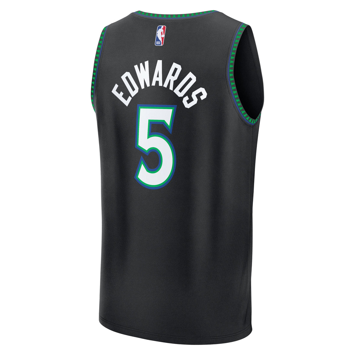Minnesota Timberwolves Anthony Edwards Fanatics Black Fast Break Jersey - Statement Edition for Men product image 4,