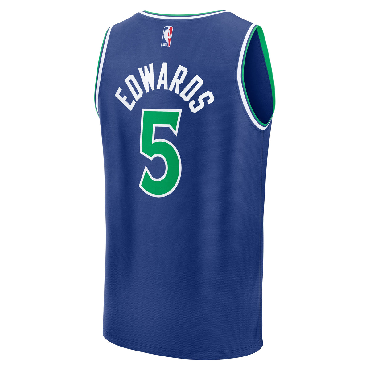 Minnesota Timberwolves Anthony Edwards Fanatics Blue Fast Break Jersey - Icon Edition for Men product image 4, provided for