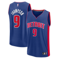 Detroit Pistons Ausar Thompson Fanatics Blue Fast Break Jersey - Icon Edition for Men product image 1, provided for visual