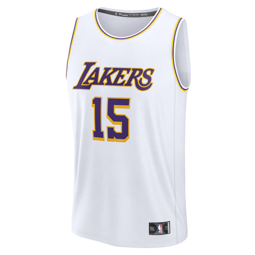 Los Angeles Lakers Austin Reaves Fanatics White Fast Break Replica Player Jersey - Association Edition for Men product image