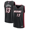 Miami Heat Bam Adebayo Fanatics Black Fast Break Replica Jersey - Icon Edition for Men product image 1, provided for visual