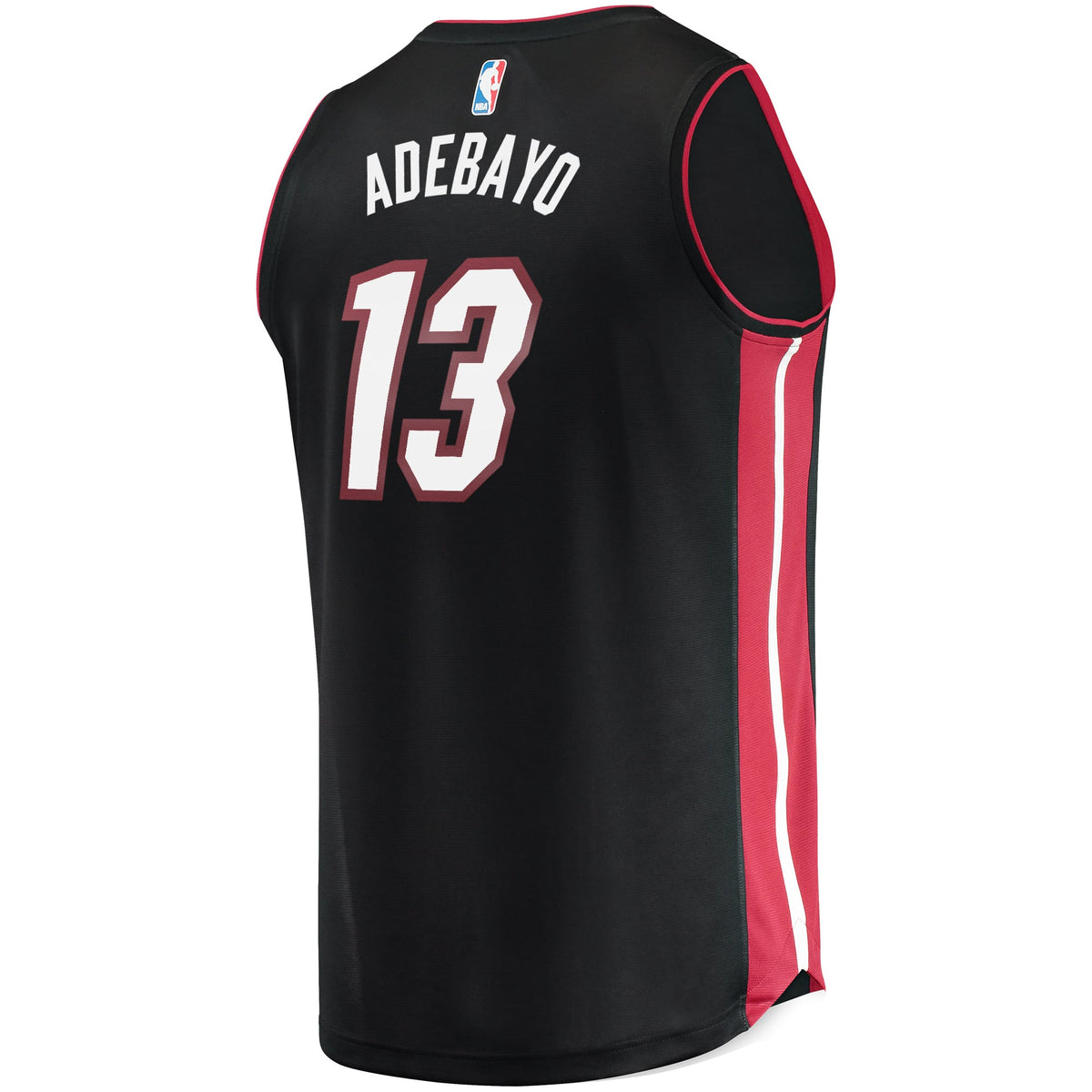 Miami Heat Bam Adebayo Fanatics Black Fast Break Replica Player Jersey - Icon Edition for Men product image 4, provided for