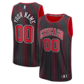 Chicago Bulls Fanatics Black Fast Break Custom Jersey - Icon Edition for Men product image 1, provided for visual reference