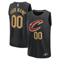 Cleveland Cavaliers Fanatics Black Fast Break Custom Jersey - Icon Edition for Men product image 1, provided for visual