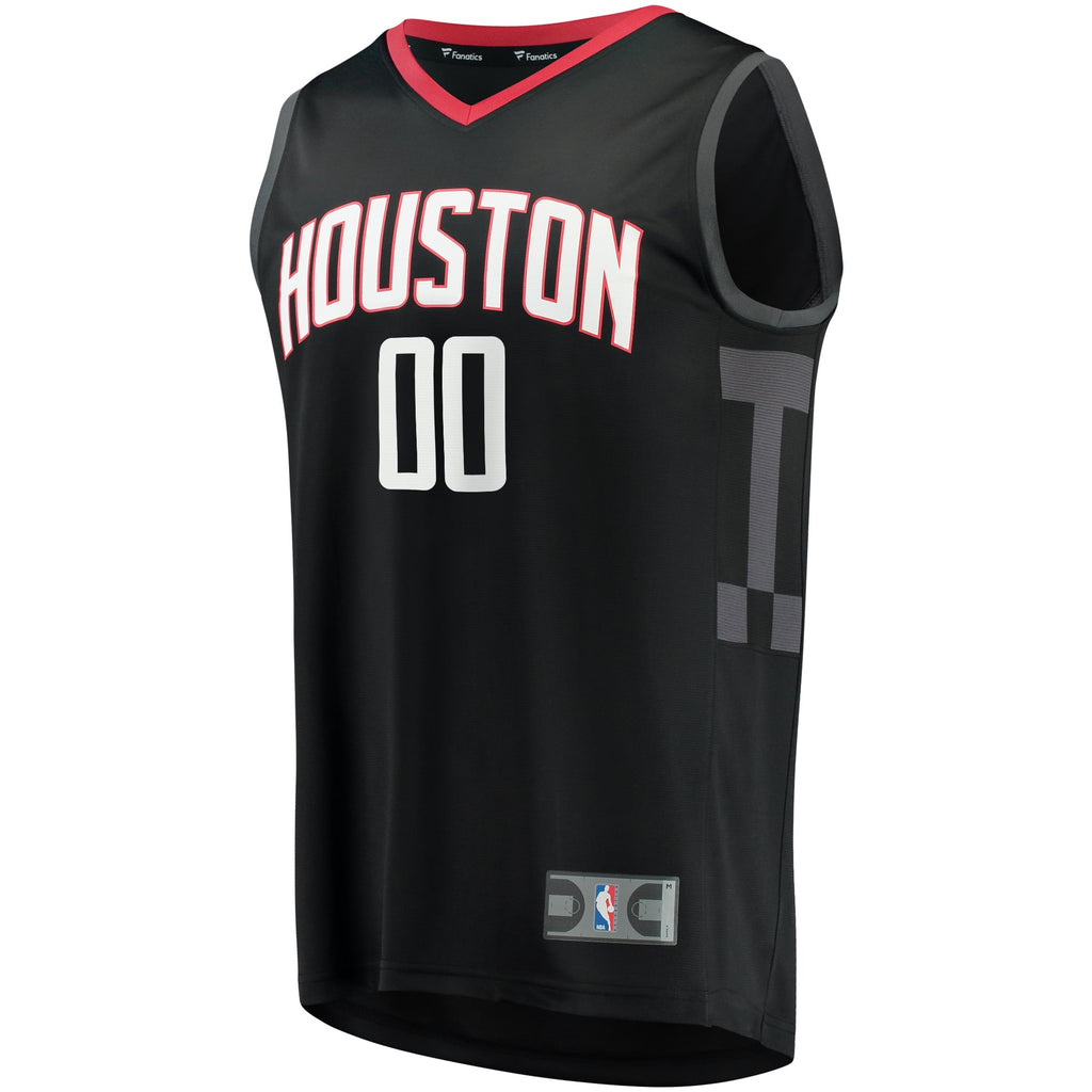 Houston Rockets Fanatics Black Fast Break Replica Custom Jersey - Statement Edition for Men product image 3, provided for