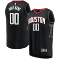Houston Rockets Fanatics Black Fast Break Replica Custom Jersey - Statement Edition for Men product image 1, provided for
