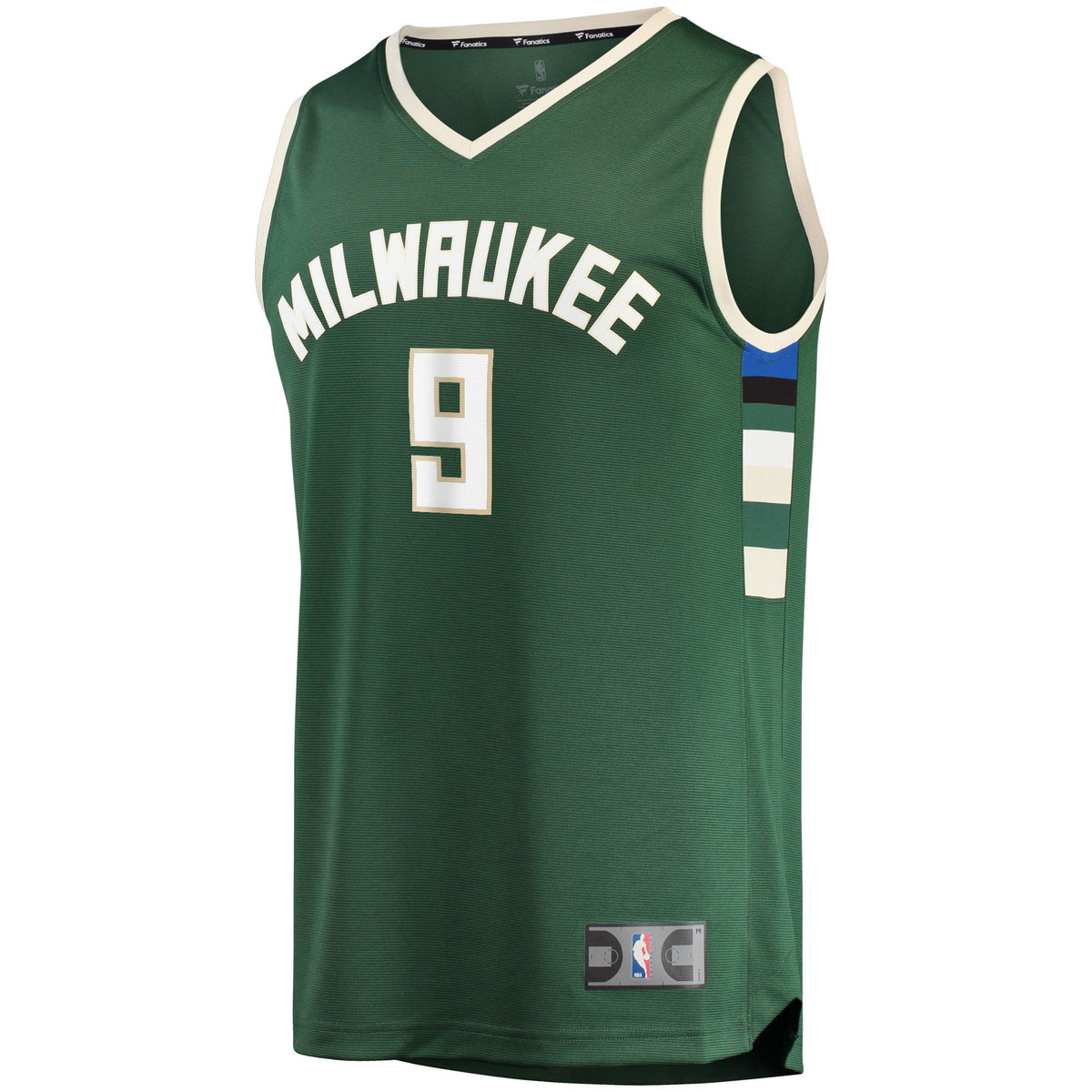 Milwaukee Bucks Bobby Portis Fanatics Green Fast Break Replica Jersey - Icon Edition for Men product image 3, provided for