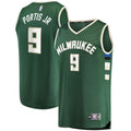 Milwaukee Bucks Bobby Portis Fanatics Green Fast Break Replica Jersey - Icon Edition for Men product image 1, provided for