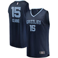 Memphis Grizzlies Brandon Clarke Fanatics Navy Fast Break Replica Jersey - Icon Edition for Men product image 1, provided