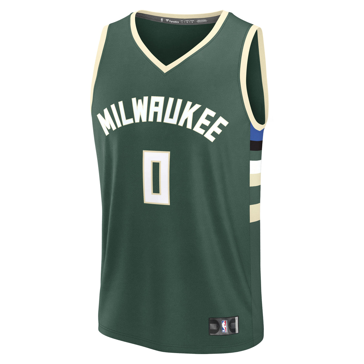 Milwaukee Bucks Brayden Burries Fanatics Green 2026 NBA Draft First Round Pick Fast Break Jersey - Icon Edition for Men