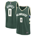 Milwaukee Bucks Brayden Burries Fanatics Green 2026 NBA Draft First Round Pick Fast Break Jersey - Icon Edition for Men