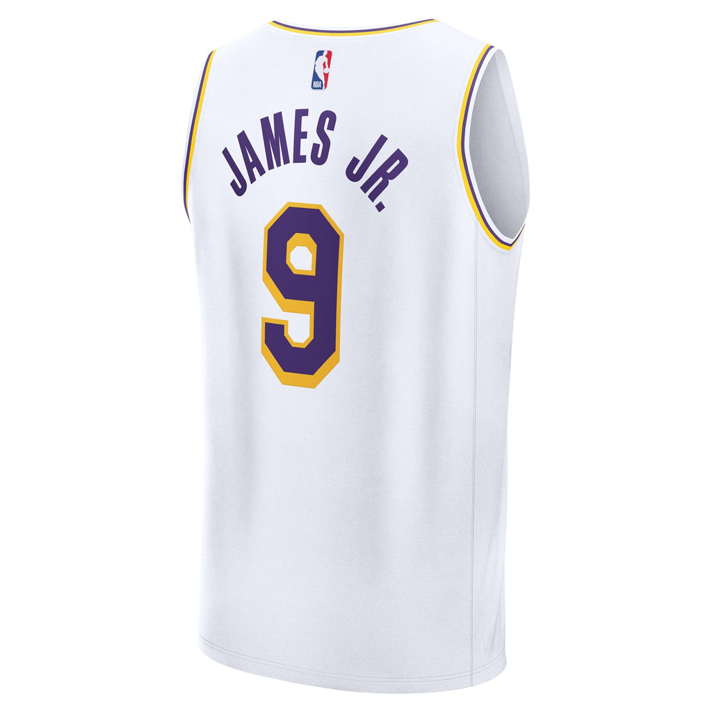 Los Angeles Lakers Bronny James Fanatics White Fast Break Replica Player Jersey - Association Edition for Men product image