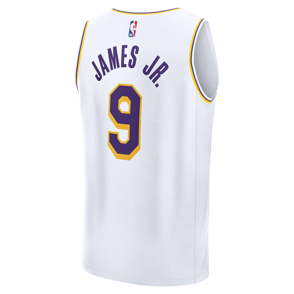 Los Angeles Lakers Bronny James Fanatics White Fast Break Replica Player Jersey - Association Edition for Men product image