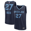 Memphis Grizzlies Cameron Boozer Fanatics Navy 2026 NBA Draft First Round Pick Fast Break Jersey - Icon Edition for Men