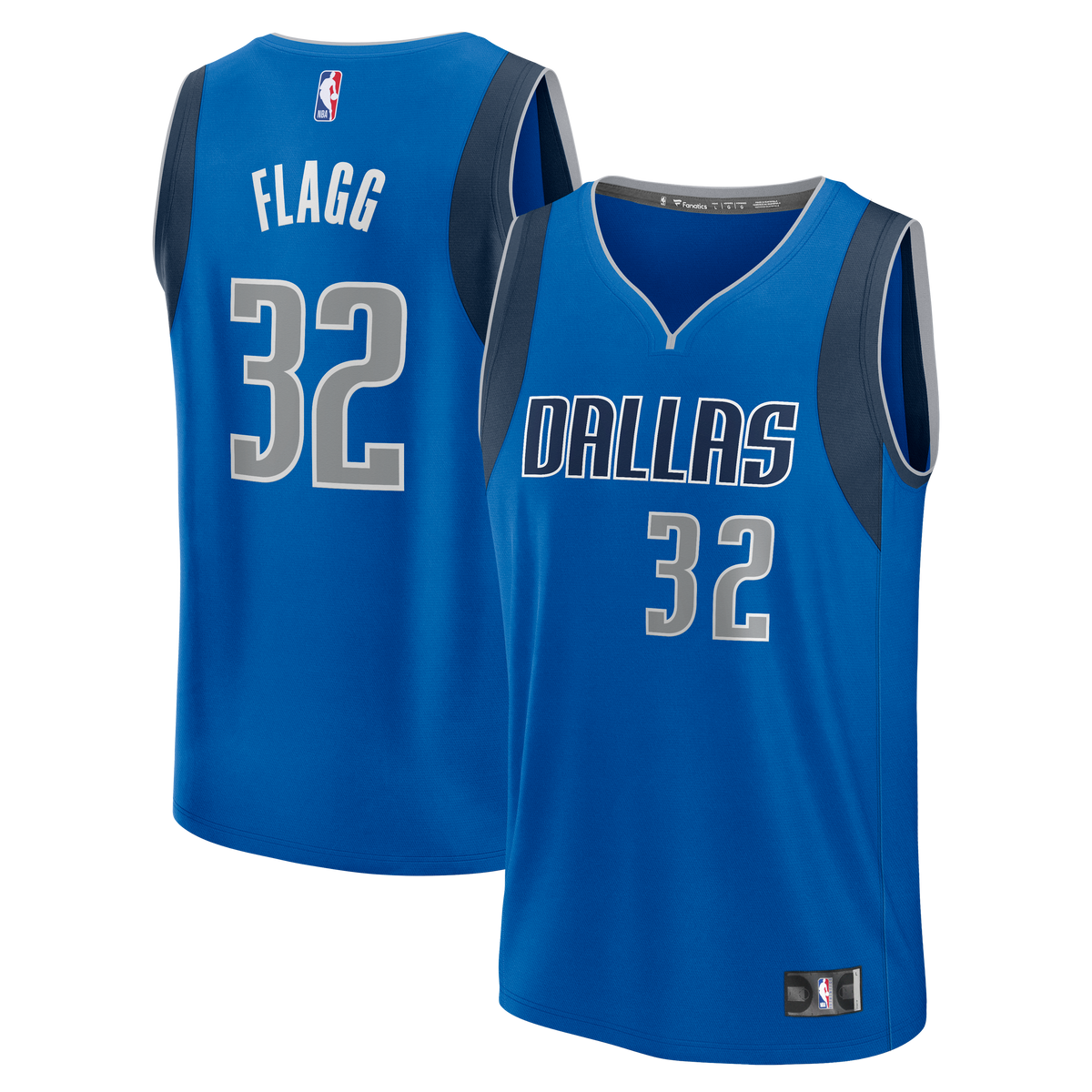 Dallas Mavericks Cooper Flagg Fanatics Blue 2025 NBA Draft First Round Pick Fast Break Replica Jersey - Icon Edition for Men