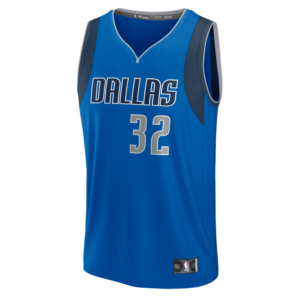 Dallas Mavericks Cooper Flagg Fanatics Blue 2025 NBA Draft First Round Pick Fast Break Replica Jersey - Icon Edition for Men