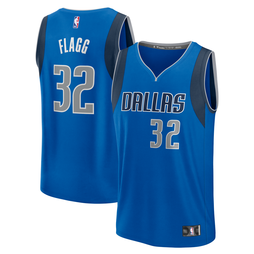 Dallas Mavericks Cooper Flagg Fanatics Blue 2025 NBA Draft First Round Pick Fast Break Replica Jersey - Icon Edition for Men