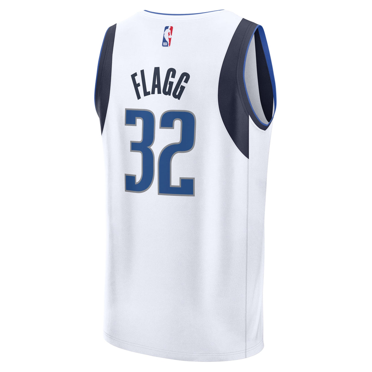 Dallas Mavericks Cooper Flagg Fanatics White 2025 NBA Draft First Round Pick Fast Break Replica Jersey - Association Edition