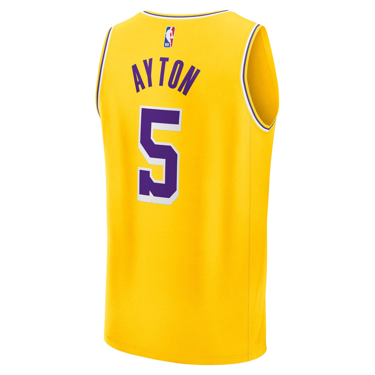 Los Angeles Lakers Deandre Ayton Fanatics Gold Fast Break Replica Player Jersey - Icon Edition for Men product image 4,