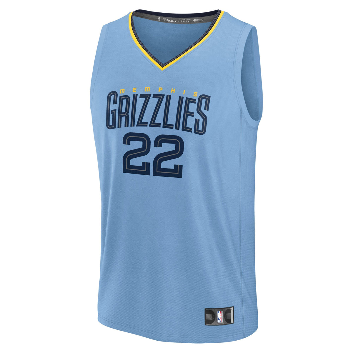 Memphis Grizzlies Desmond Bane Fanatics Light Blue Fast Break Replica Player Jersey - Statement Edition for Men product