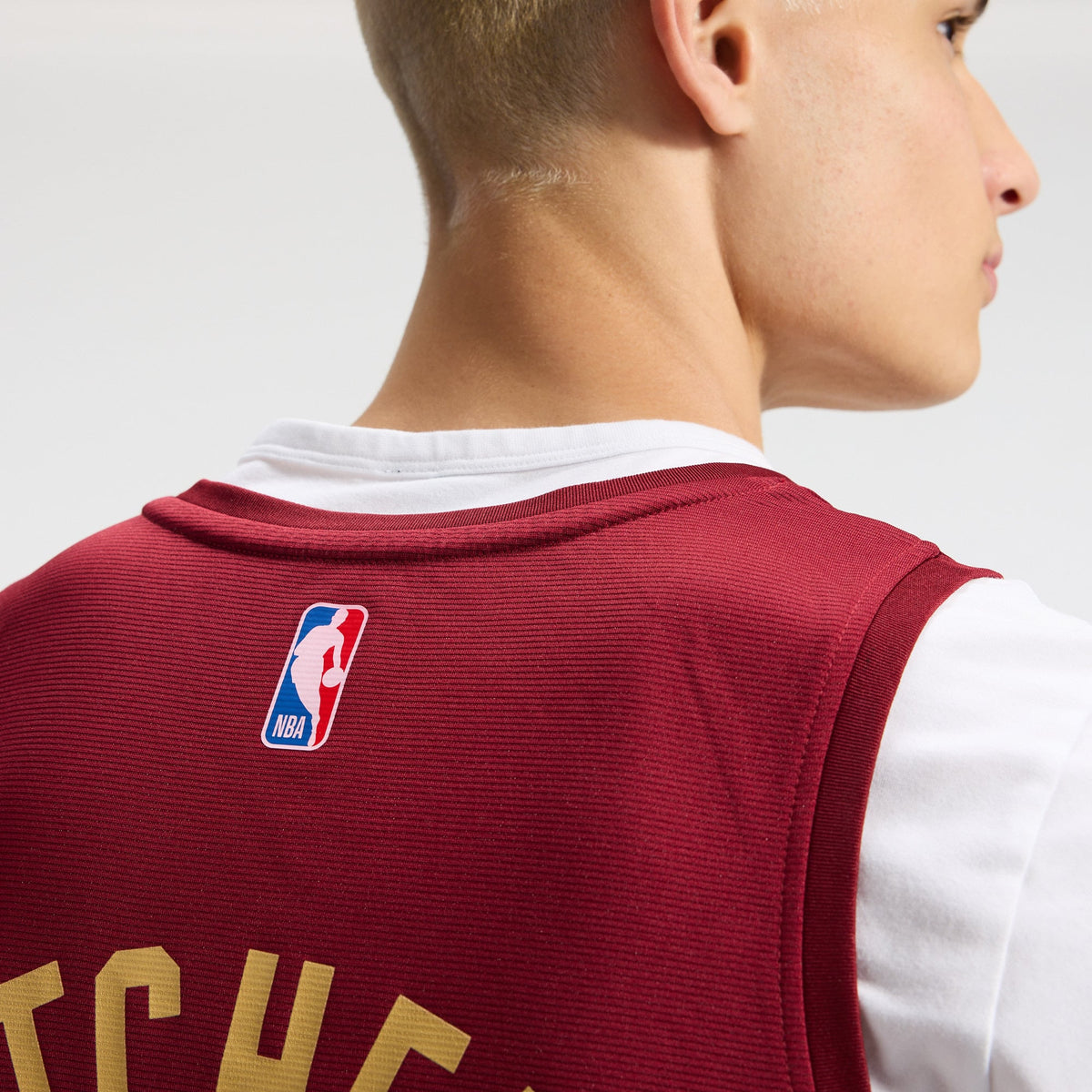 Cleveland Cavaliers Donovan Mitchell Fanatics Wine Fast Break Replica Jersey - Icon Edition for Men product image 10,
