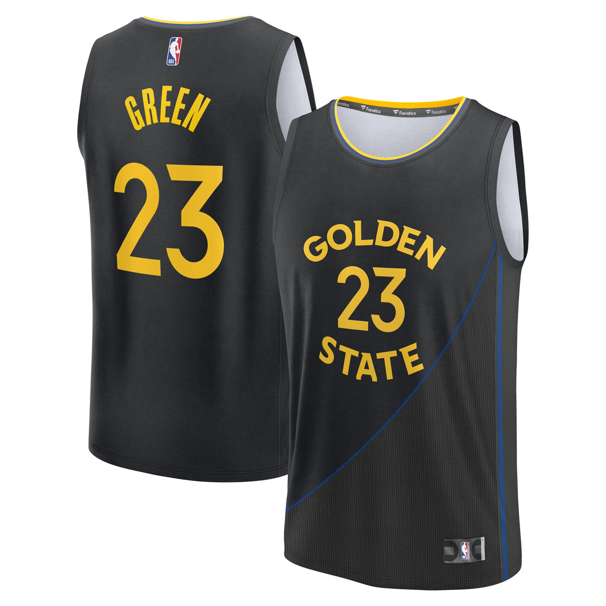 Golden State Warriors Draymond Green Fanatics Black Fast Break Replica Player Jersey - Statement Edition for Men product