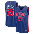 Detroit Pistons Duncan Robinson Fanatics Blue Fast Break Jersey - Icon Edition for Men product image 1, provided for visual