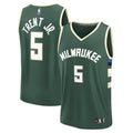 Milwaukee Bucks Gary Trent Jr. Fanatics Hunter Green Fast Break Replica Player Jersey - Icon Edition for Men product image