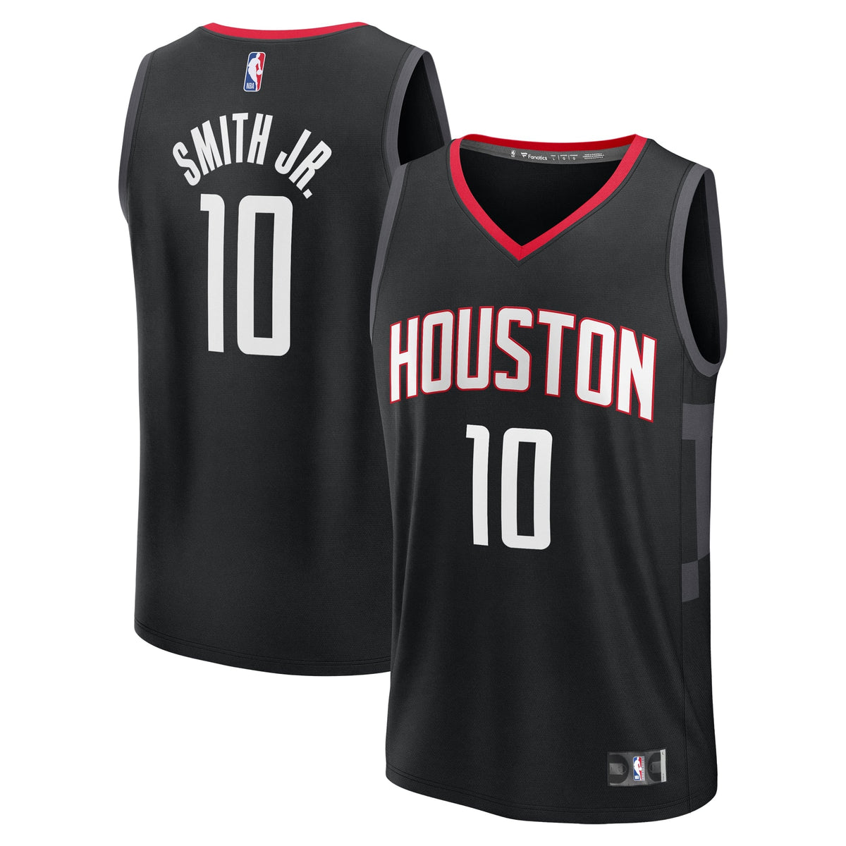 Houston Rockets Jabari Smith Jr. Fanatics Black Fast Break Replica Player Jersey - Statement Edition for Men product image