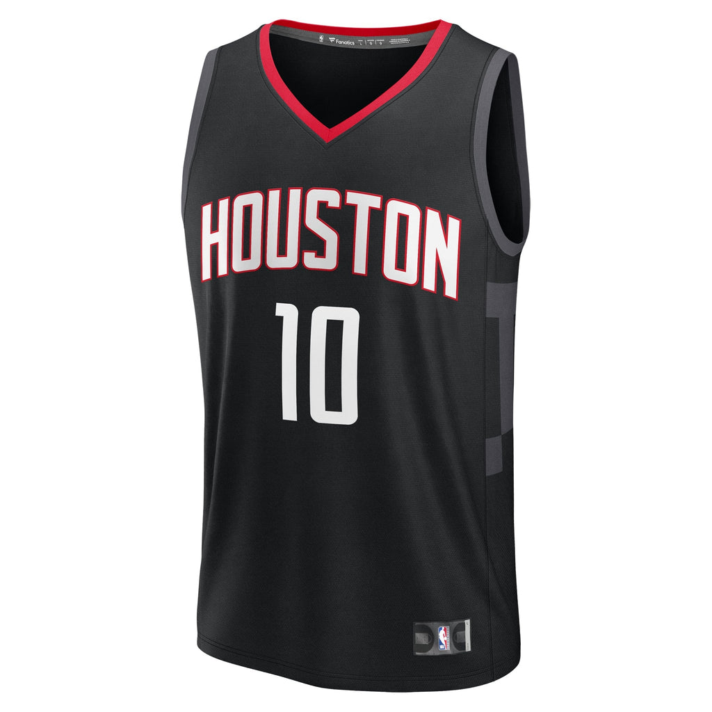 Houston Rockets Jabari Smith Jr. Fanatics Black Fast Break Replica Player Jersey - Statement Edition for Men product image