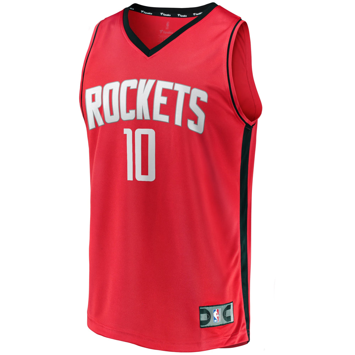 Houston Rockets Jabari Smith Jr. Fanatics Red Fast Break Replica Player Jersey - Icon Edition for Men product image 3,