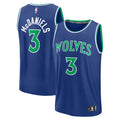 Minnesota Timberwolves Jaden McDaniels Fanatics Blue Fast Break Jersey - Icon Edition for Men product image 1, provided for