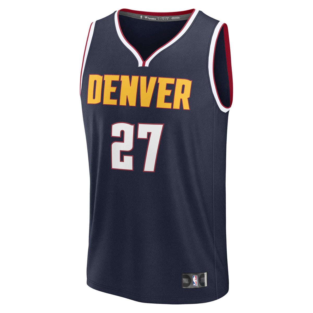 Denver Nuggets Jamal Murray Fanatics Navy Fast Break Replica Player Jersey - Icon Edition for Men product image 3, provided