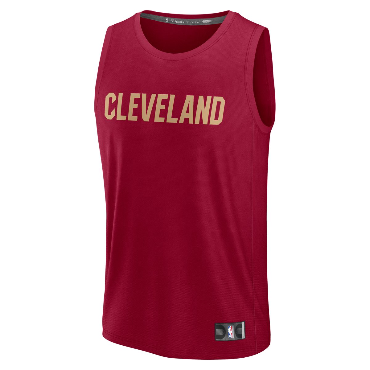 Cleveland Cavaliers James Harden Fanatics Wine Fast Break Replica Jersey - Icon Edition for Men product image 3, provided