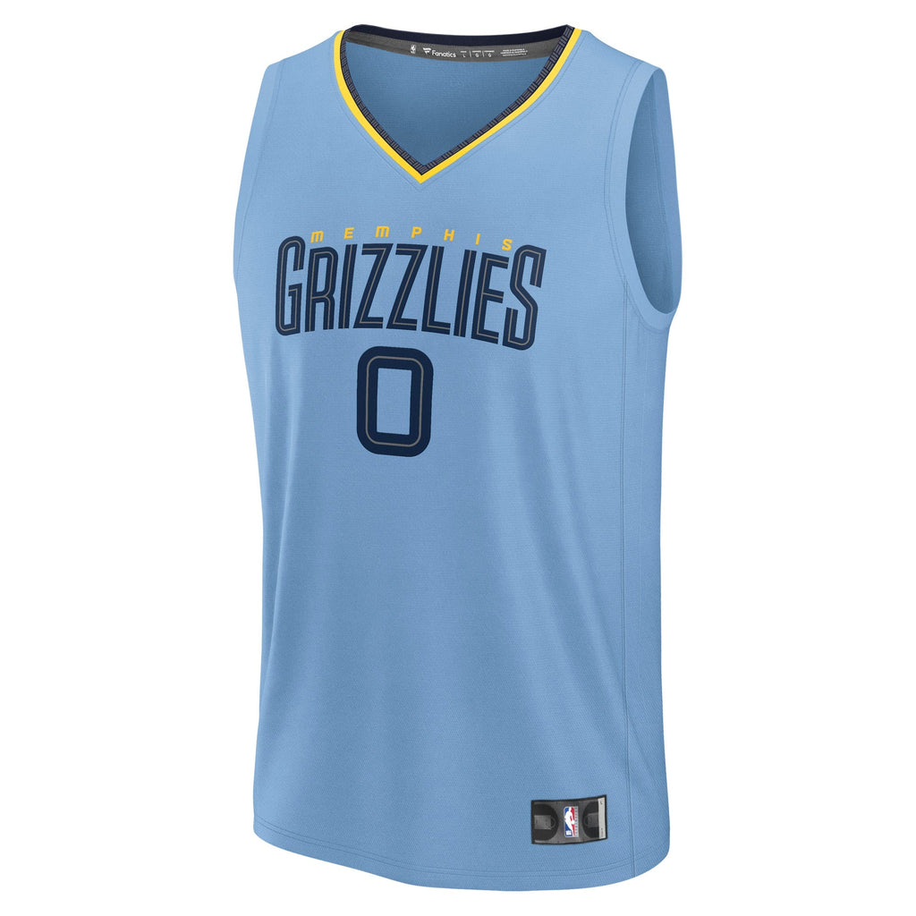 Memphis Grizzlies Jaylen Wells Fanatics Light Blue Fast Break Replica Player Jersey - Statement Edition for Men product