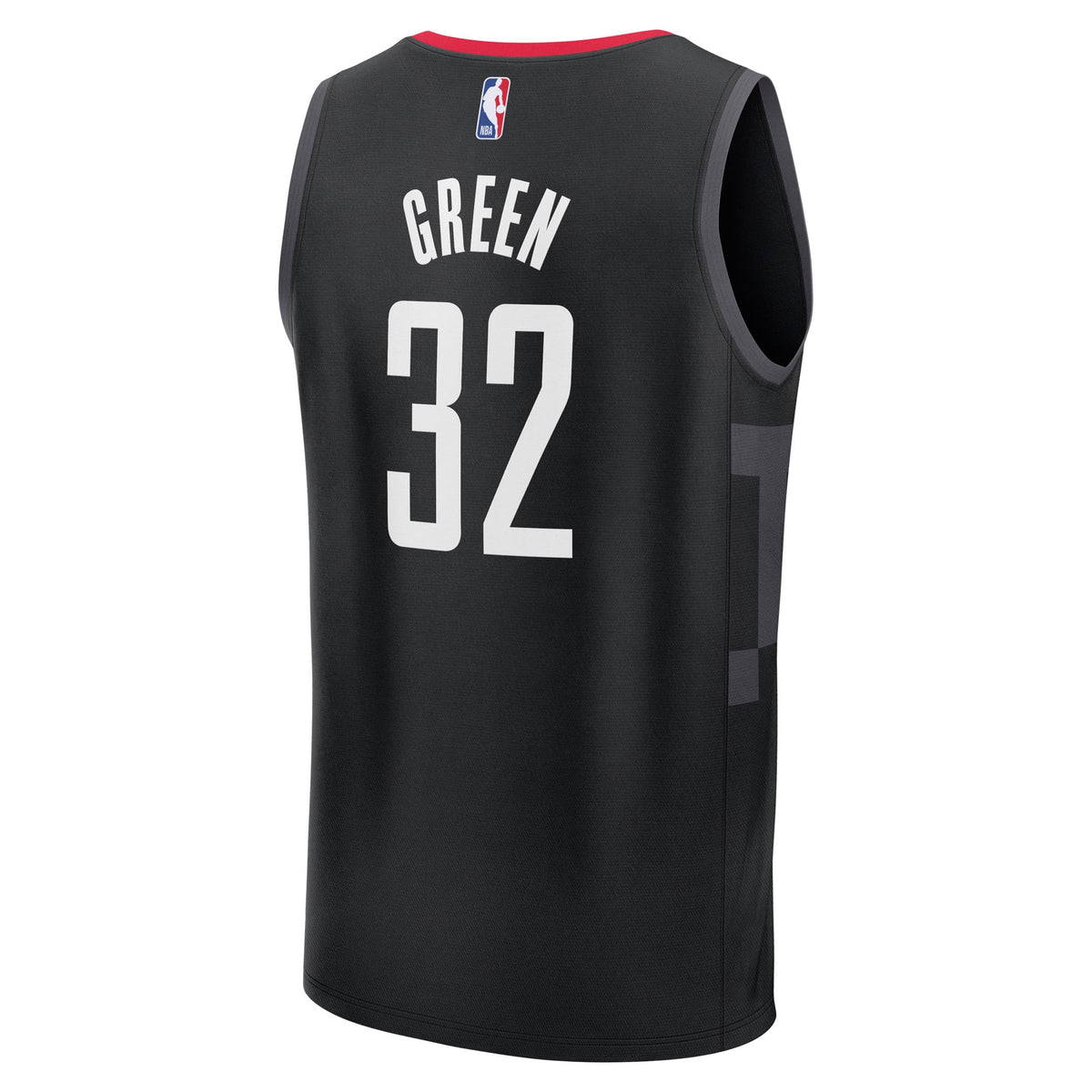 Houston Rockets Jeff Green Fanatics Black Fast Break Replica Player Jersey - Statement Edition for Men product image 4,