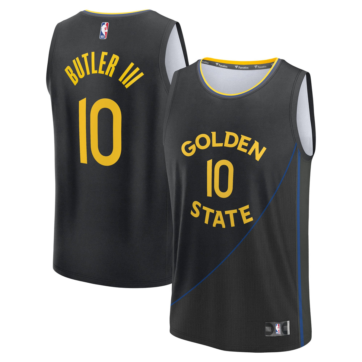 Golden State Warriors Jimmy Butler III Fanatics Black Fast Break Replica Player Jersey - Statement Edition for Men product