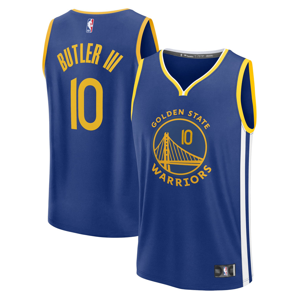 Golden State Warriors Jimmy Butler III Fanatics Royal Fast Break Replica Player Jersey - Icon Edition for Men product image