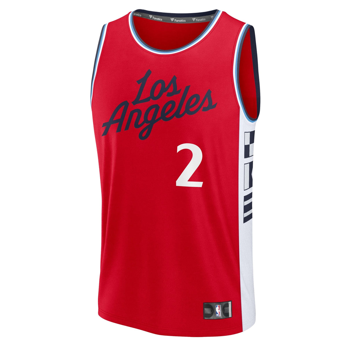 LA Clippers Kawhi Leonard Fanatics Red Fast Break Replica Player Jersey - Statement Edition for Men product image 3,