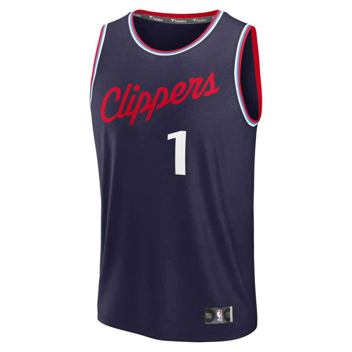LA Clippers Keaton Wagler Fanatics Navy 2026 NBA Draft First Round Pick Fast Break Jersey - Icon Edition for Men product