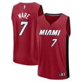Miami Heat Kel'el Ware Fanatics Red Fast Break Player Jersey - Statement Edition for Men product image 1, provided for