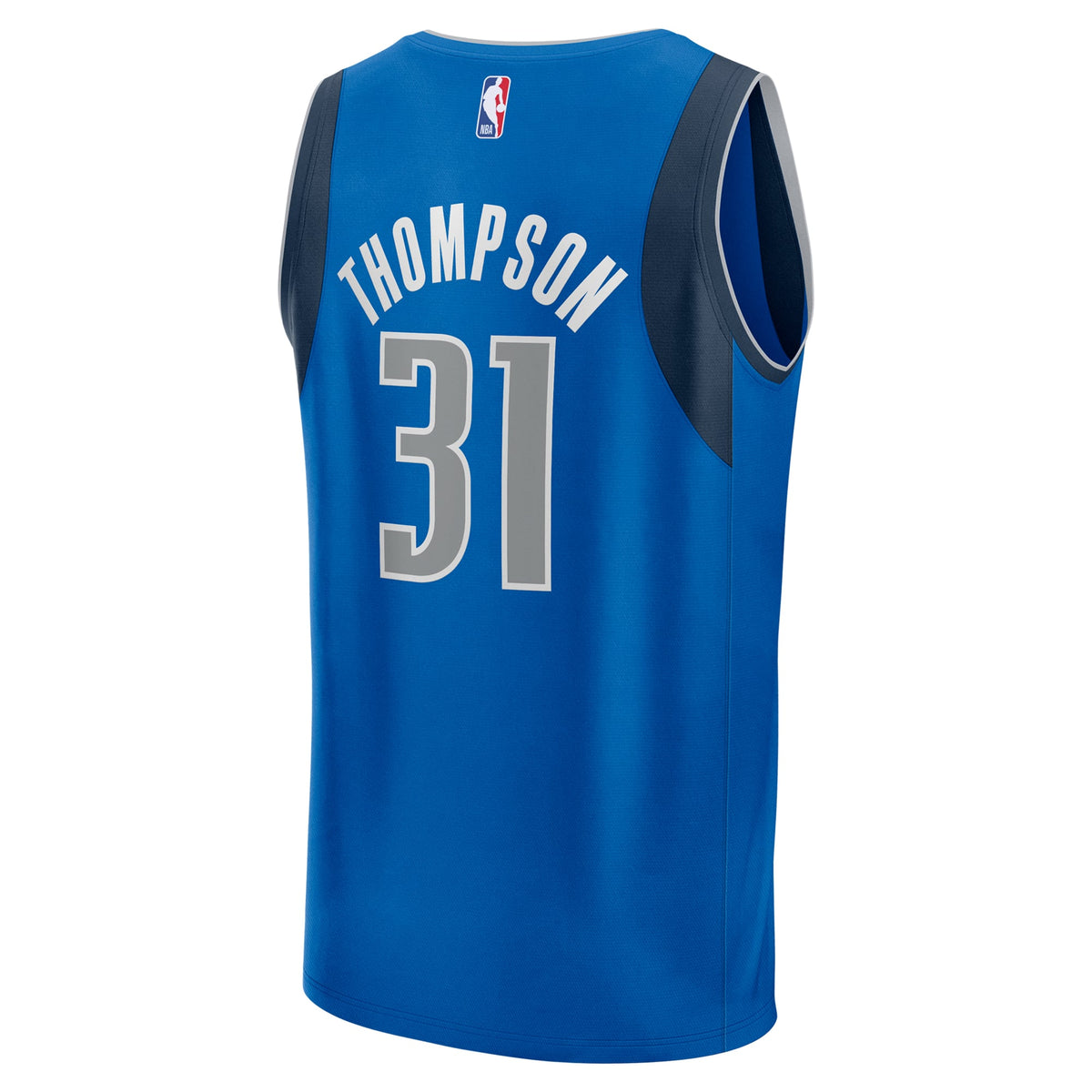 Dallas Mavericks Klay Thompson Fanatics Blue Fast Break Replica Player Jersey - Icon Edition for Men product image 4,