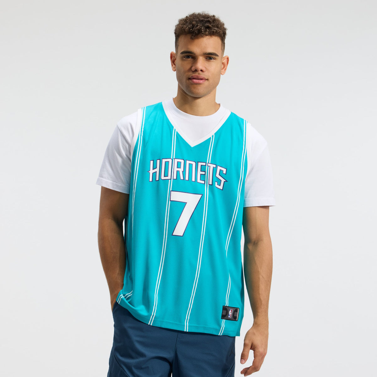Charlotte Hornets Kon Knueppel Fanatics Teal 2025 NBA Draft First Round Pick Fast Break Replica Jersey - Icon Edition for