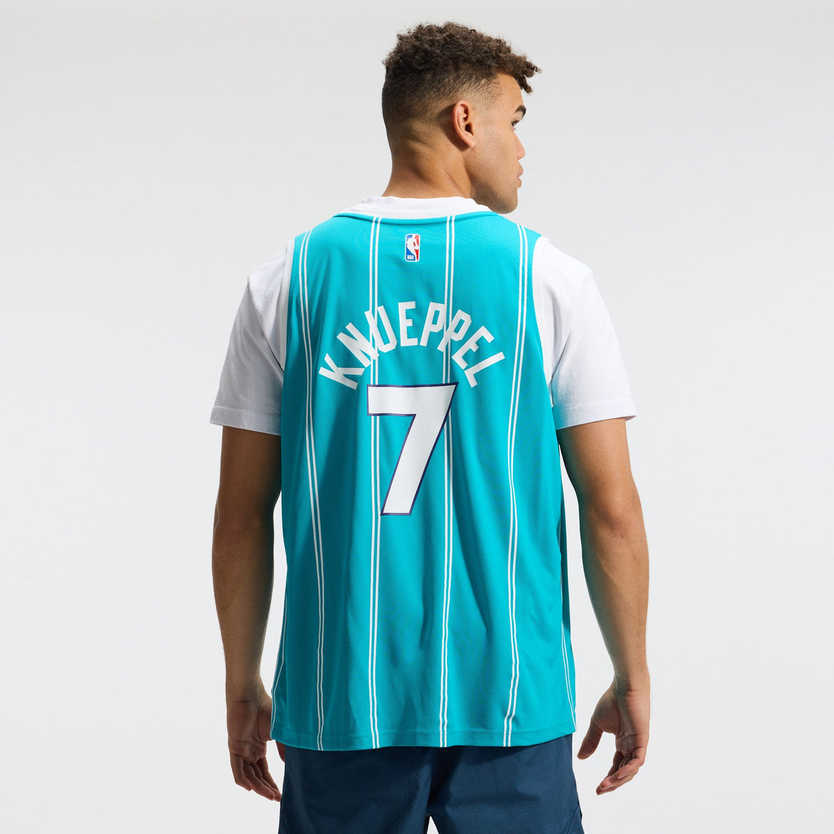 Charlotte Hornets Kon Knueppel Fanatics Teal 2025 NBA Draft First Round Pick Fast Break Replica Jersey - Icon Edition for